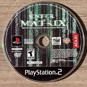 Enter‎ the Matrix (PS2, 2003) DISC ONLY Tested